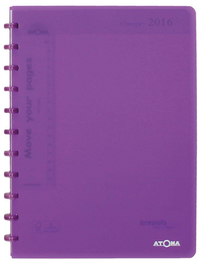 Atoma agenda, ft A4, wit papier, 128 pagina's, 1 week op 2 pagina's, 2026