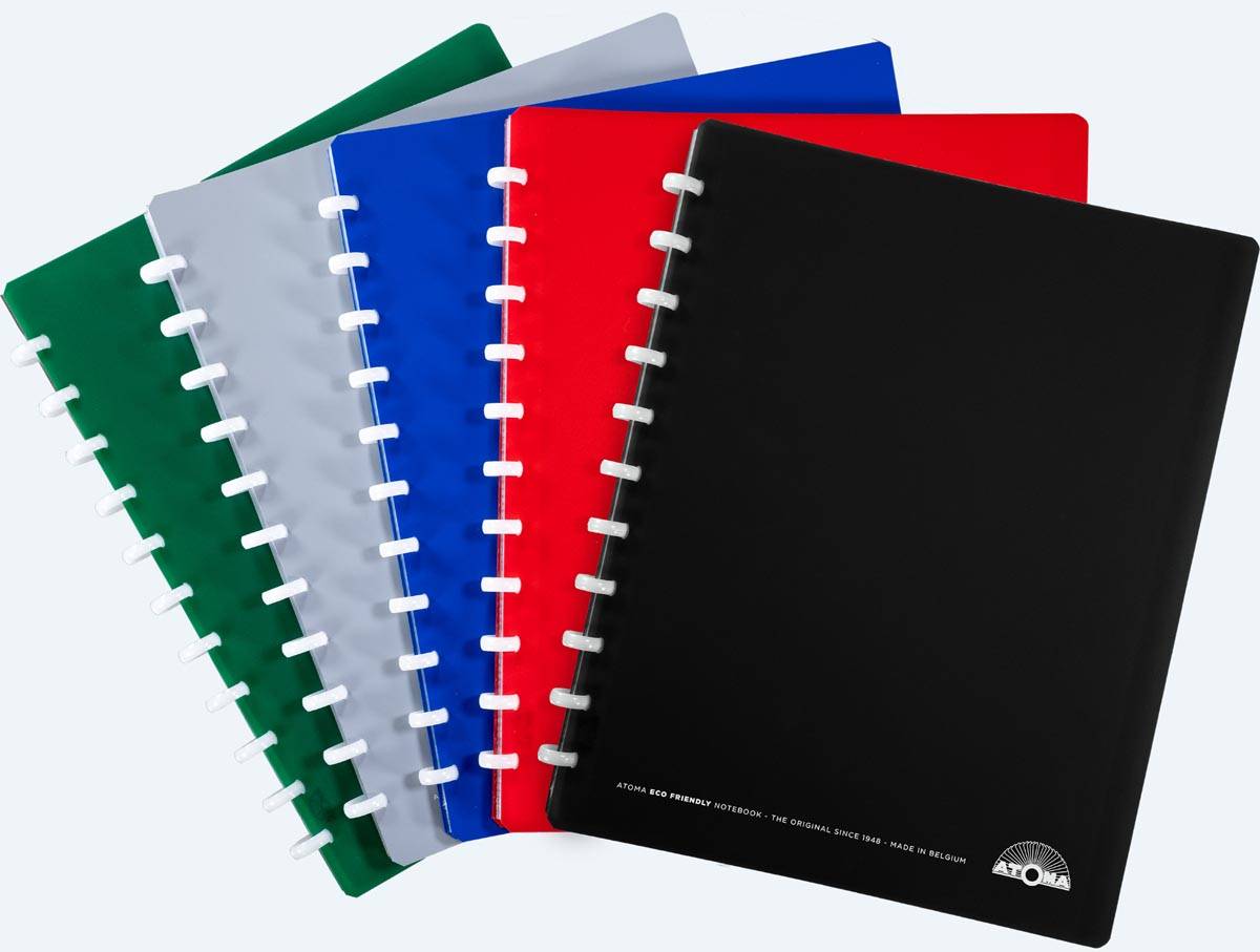 Atoma Eco showalbum voor ft A4, 30 tassen,  geassorteerde kleuren