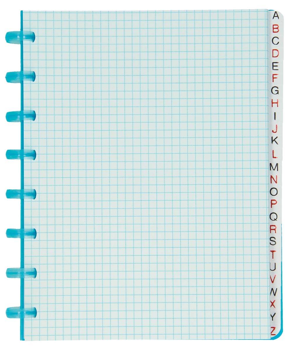 Atoma repertorium, ft A5, transparant, geruit 5mm