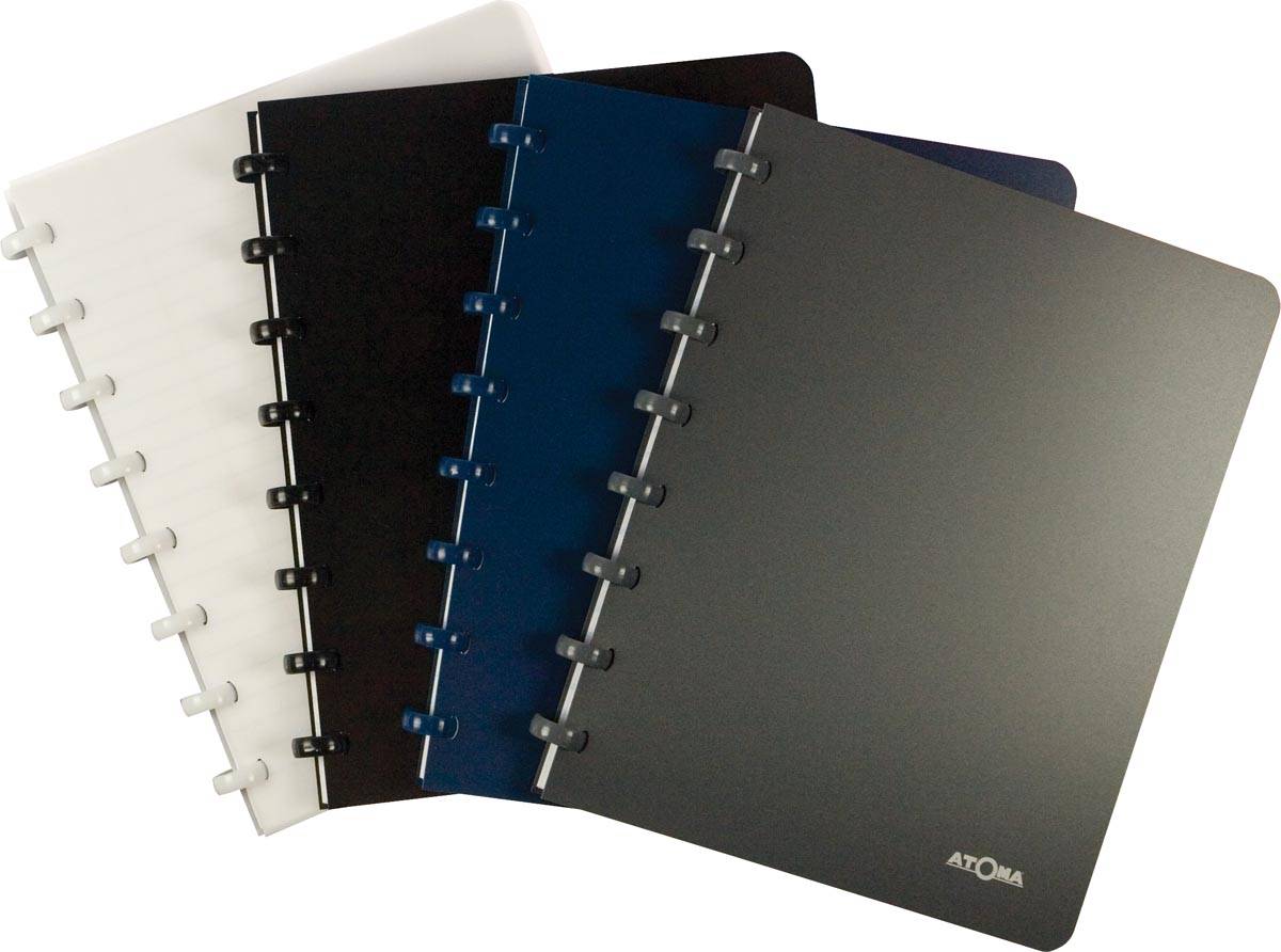 Atoma schrift, ft A5, 144 bladzijden, PP, gelijnd, geassorteerde kleuren