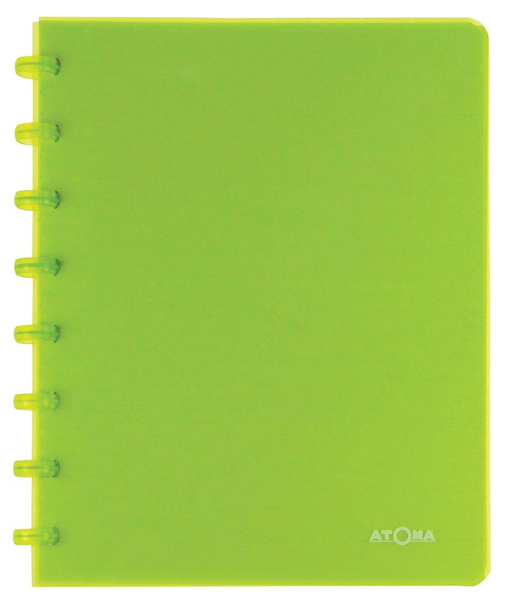 Atoma Trendy schrift, ft A5, 144 bladzijden, PP, gelijnd, geassorteerde kleuren