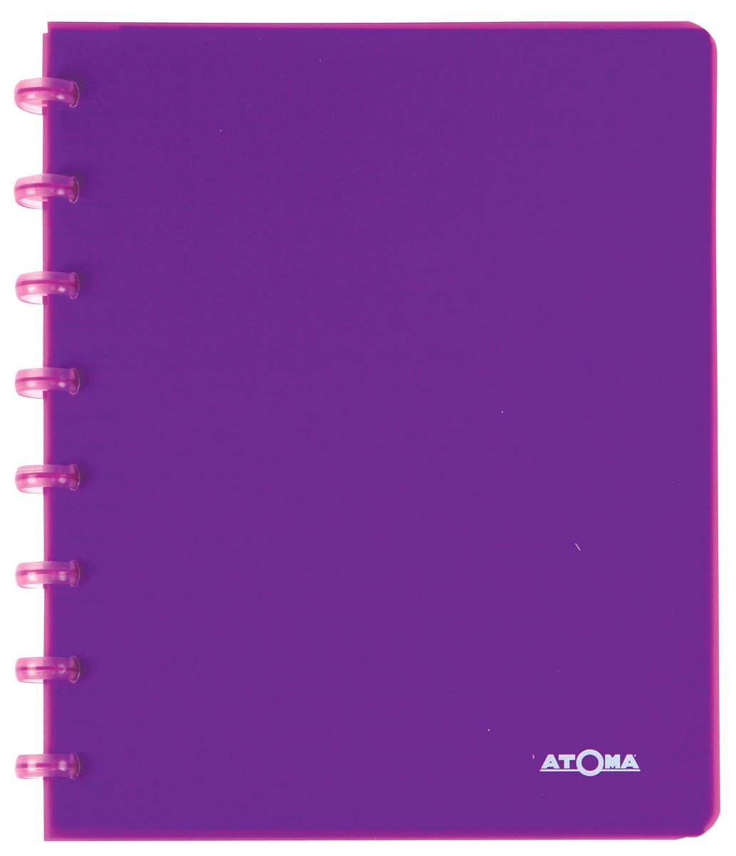 Atoma Trendy schrift, ft A5, 144 bladzijden, PP, gelijnd, geassorteerde kleuren