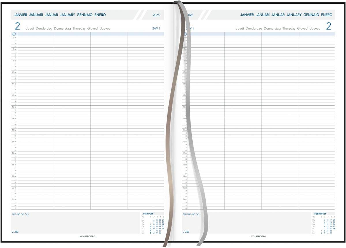 Aurora Concerto 40 Florence, zwart, 2025