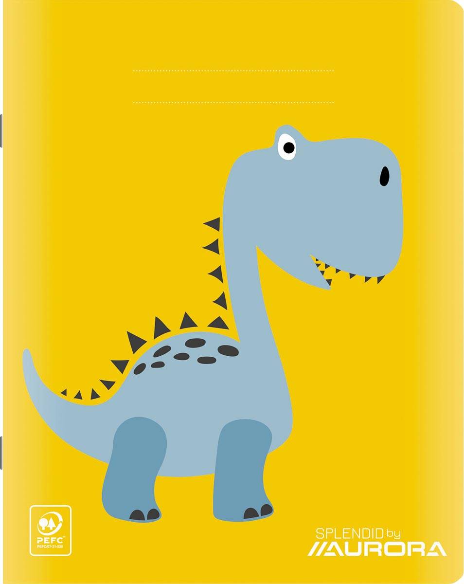 Aurora schrift gelijnd 5/3/5 mm