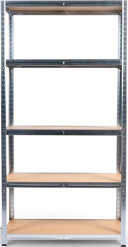 Avasco rek Atlas, ft 176 x 90 x 40 cm, 5 legborden, gegalvaniseerd