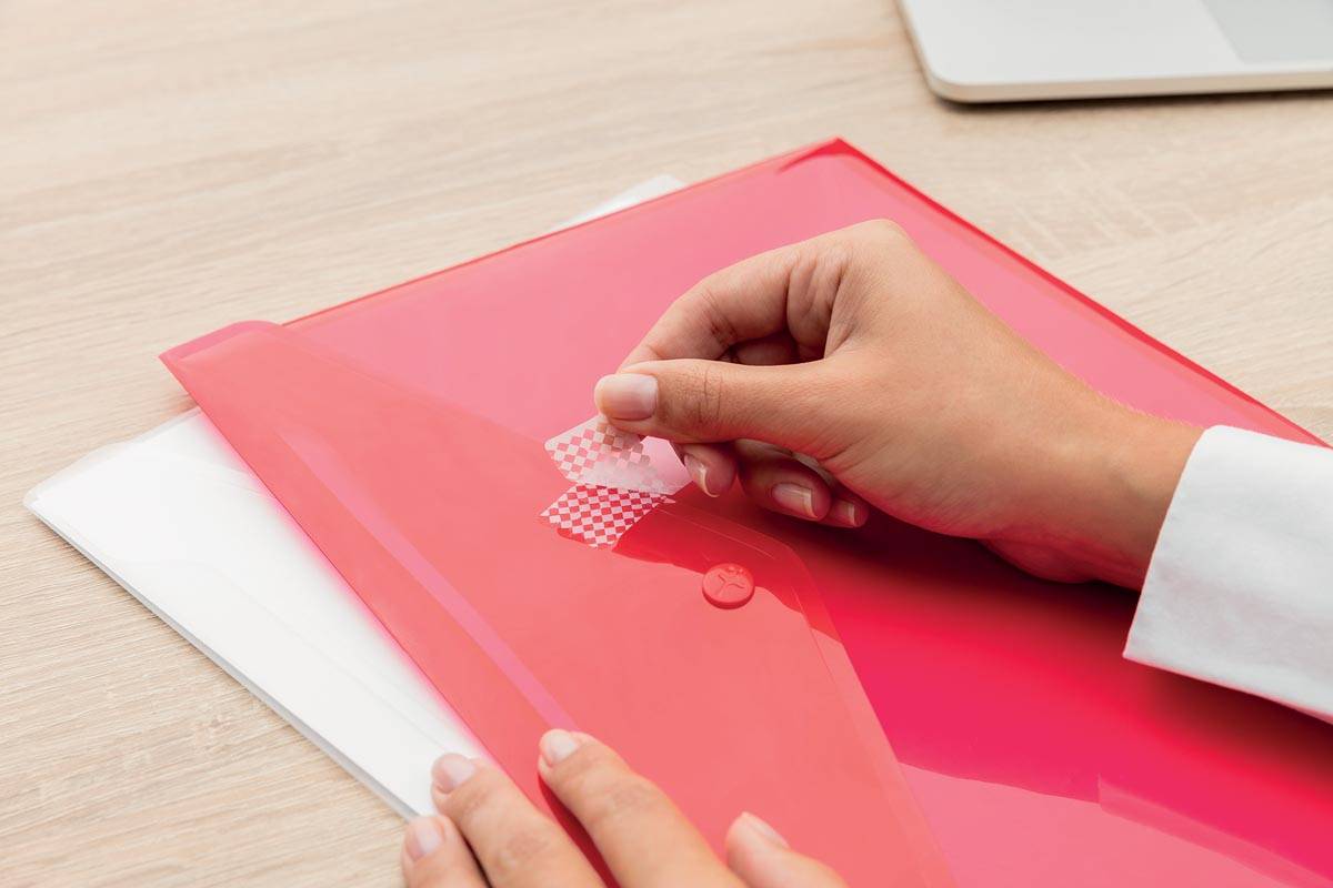 Avery bestendige veiligheidsetiketten, ft 63,5 x 29,6 mm, 540 stuks, 27 per vel, doos van 20 vel