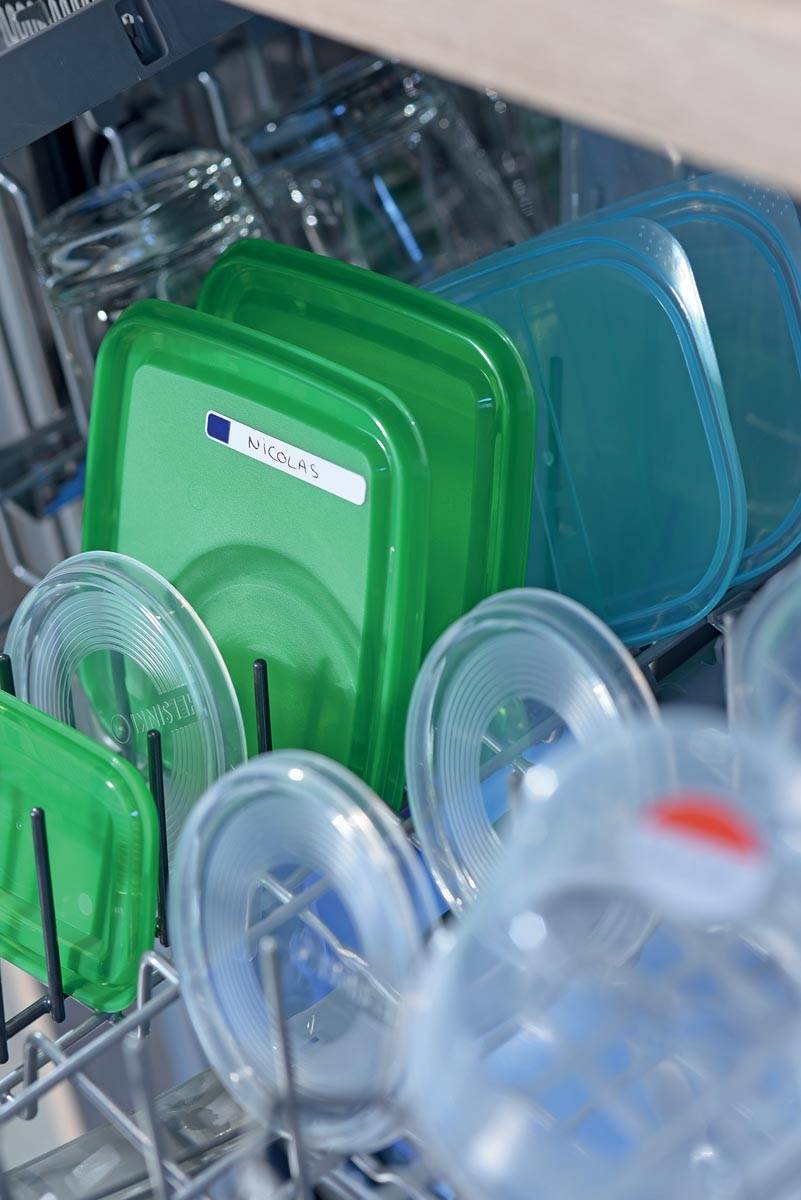 Avery Family gelamineerde etiketten, etui met 24 etiketten, geassorteerde formaten en standaard kleuren