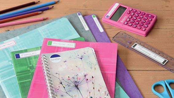 Avery Family gelamineerde etiketten, etui met 24 etiketten, geassorteerde formaten en standaard kleuren