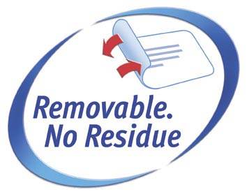 Avery L4743REV-25 afneembare etiketten ft 99,1 x 42,5 mm (b x h), 300 etiketten, wit