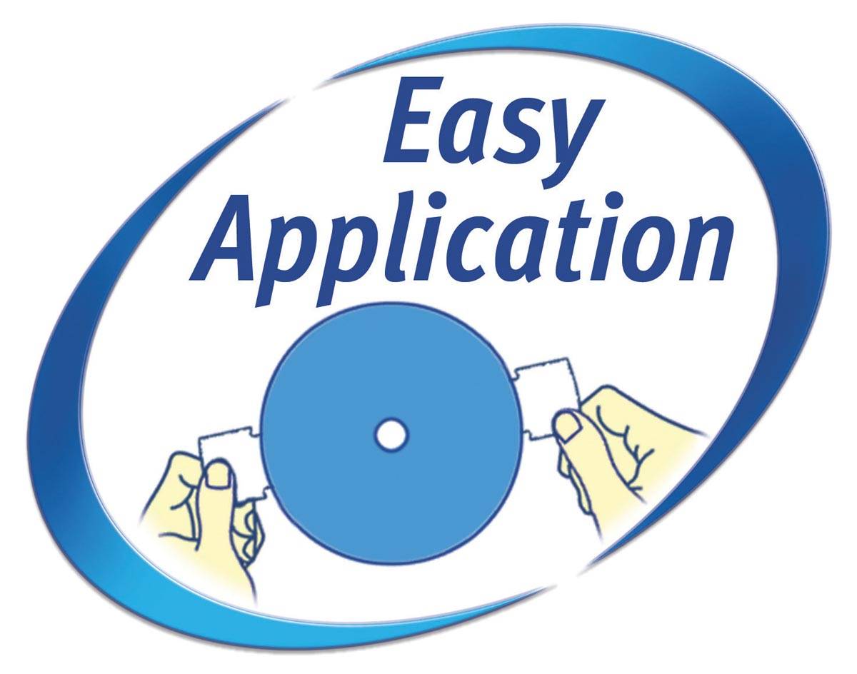 Avery L7676-25 CD etiketten, diameter 117 mm, 50 etiketten, wit