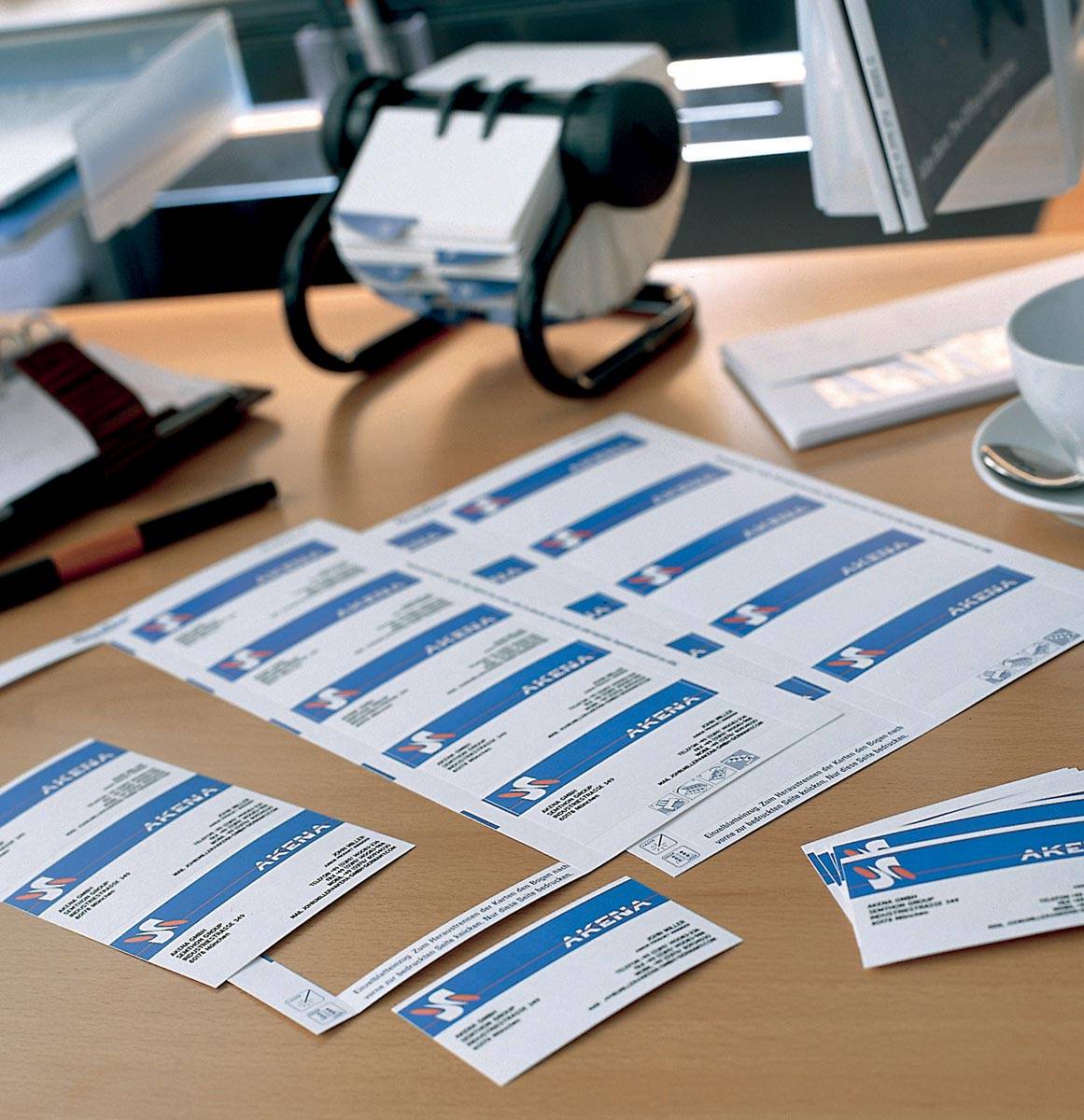 AVERY visitekaarten voor inkjet Quick&Clean  mat, 200 kaartjes, 260 g/m²