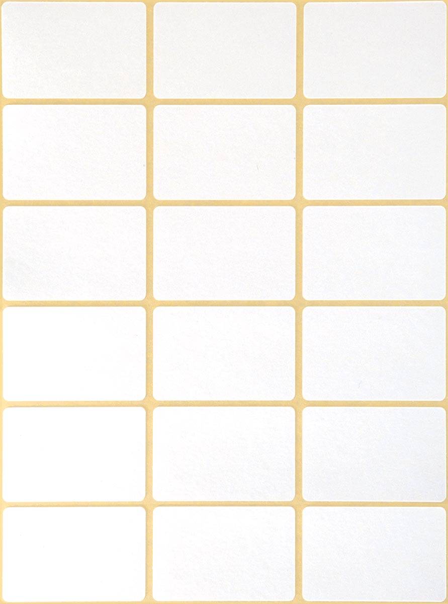Avery Zweckform 3325 mini etiketten ft 38 x 24 mm (b x h), 522 etiketten, wit