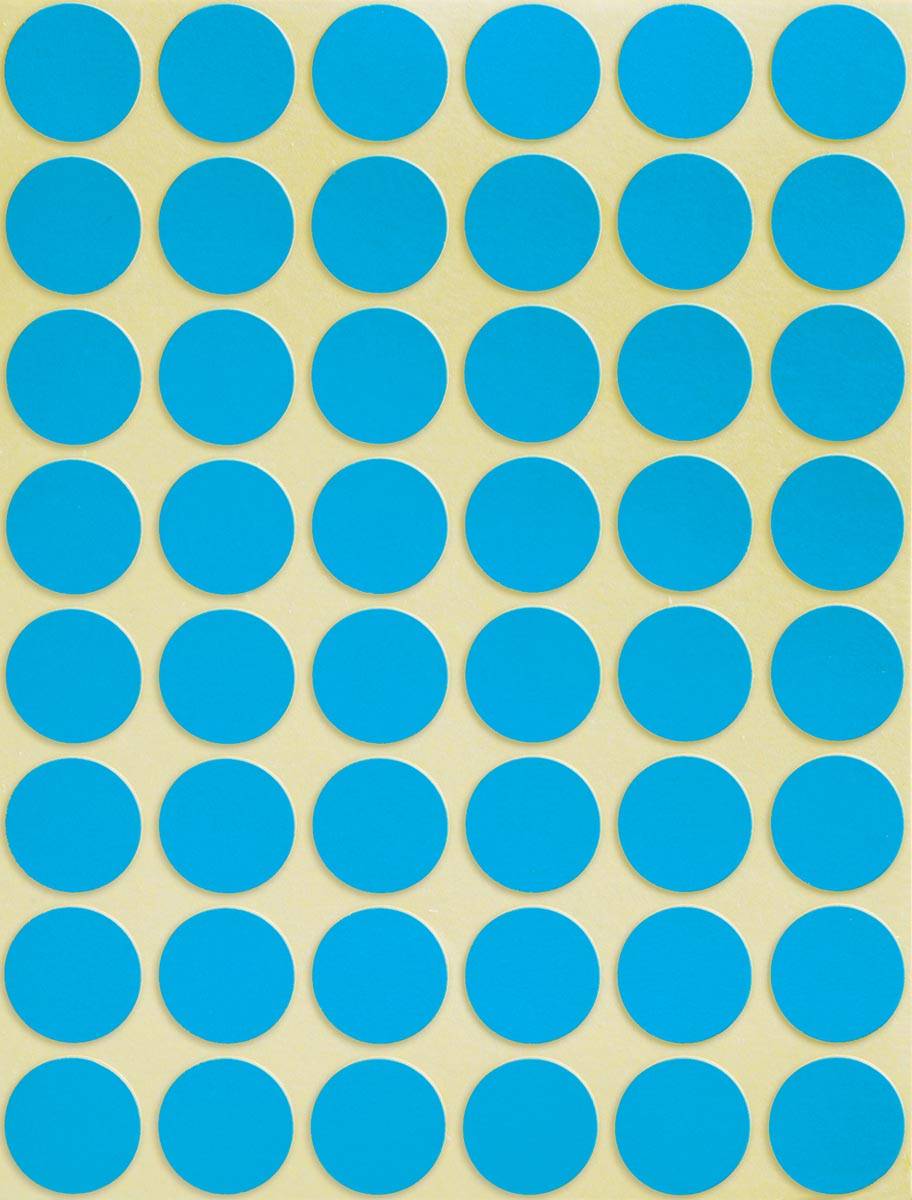 Avery Zweckform 3375 ronde etiketten, diameter 18 mm, 1.056 etiketten, blauw