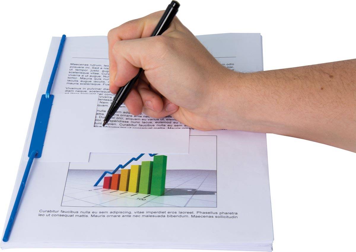 Bankers Box archiefbinder D-Clip blauw, doos van 100 stuks