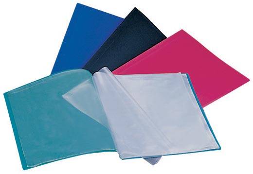 Beautone showalbum, A4, 40 tassen, in geassorteerde kleuren