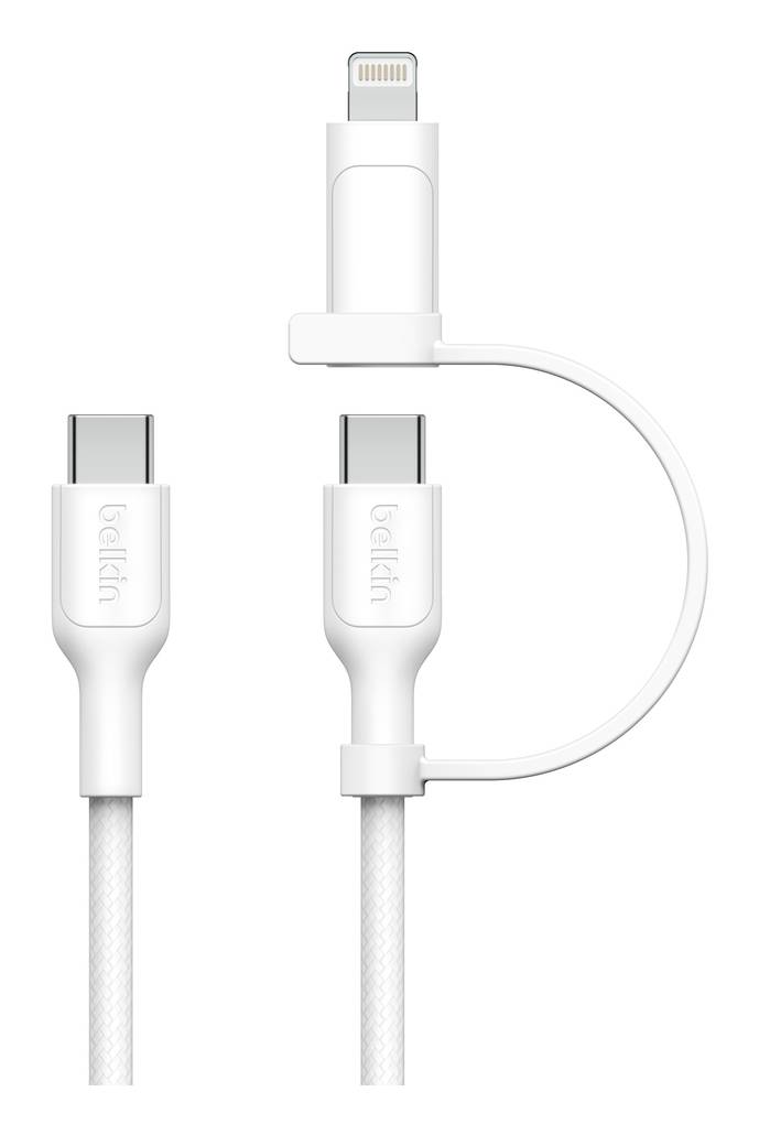 Belkin BoostCharge Pro USB-kabel USB 2.0 1,5 m USB C USB C/Lightning Wit