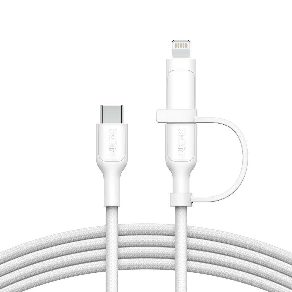Belkin BoostCharge Pro USB-kabel USB 2.0 1,5 m USB C USB C/Lightning Wit
