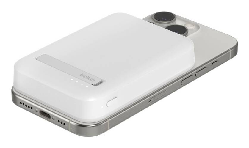 Belkin BoostCharge Pro 8000 mAh Draadloos opladen Wit