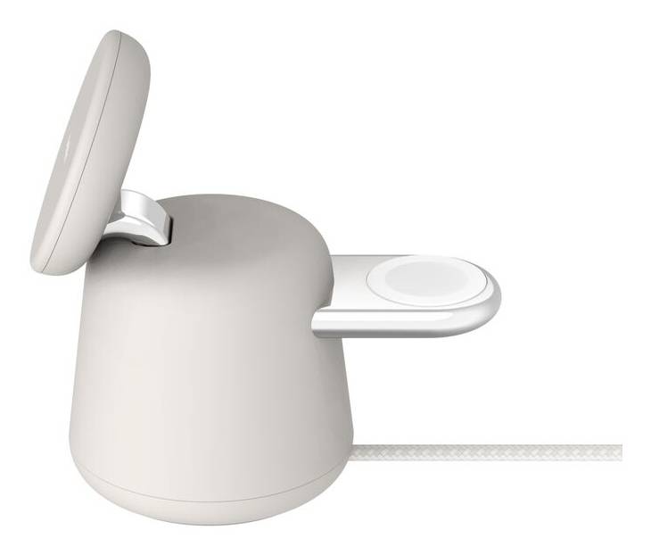 Belkin BoostCharge Pro Hoofdtelefoons, Smartphone, Smartwatch Houtskool AC Draadloos opladen Snel opladen Binnen