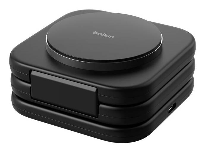 Belkin BoostCharge Pro Hoofdtelefoons, Smartphone, Smartwatch Zwart AC, USB Draadloos opladen Snel opladen Binnen