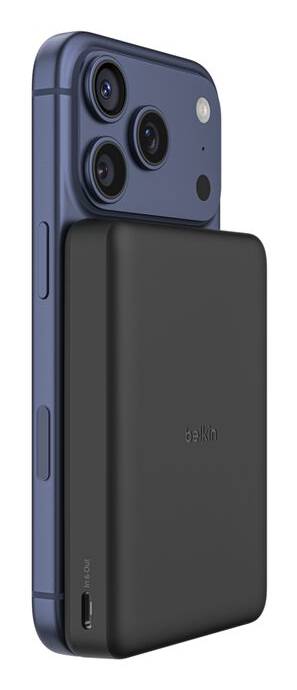 Belkin BPD015HQBK powerbank Draadloos opladen Zwart