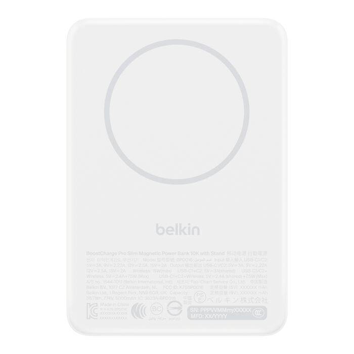 Belkin BPD018HQBK powerbank 10000 mAh Draadloos opladen Zwart