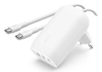 Belkin WCC002VFWH oplader voor mobiele apparatuur Laptop, Smartphone, Tablet Wit AC Snel opladen Binnen