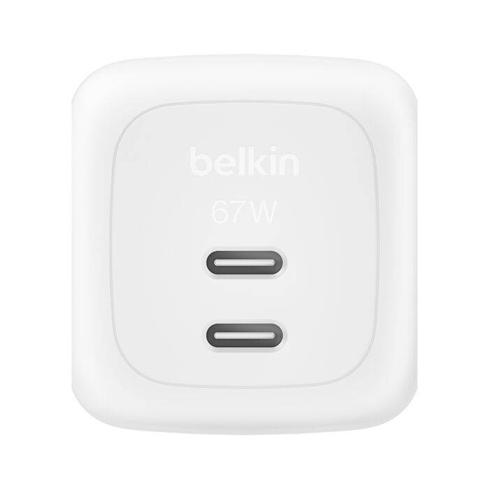 Belkin WCH020KQ2MWH-B6 oplader voor mobiele apparatuur Universeel Wit AC Snel opladen Binnen