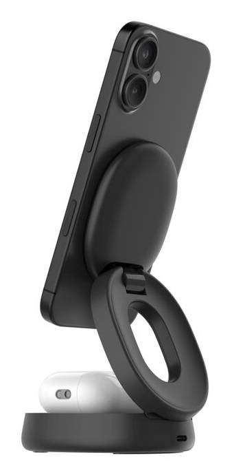 Belkin WIZ035kqWH Hoofdtelefoons, Smartphone Wit USB Draadloos opladen Snel opladen Binnen
