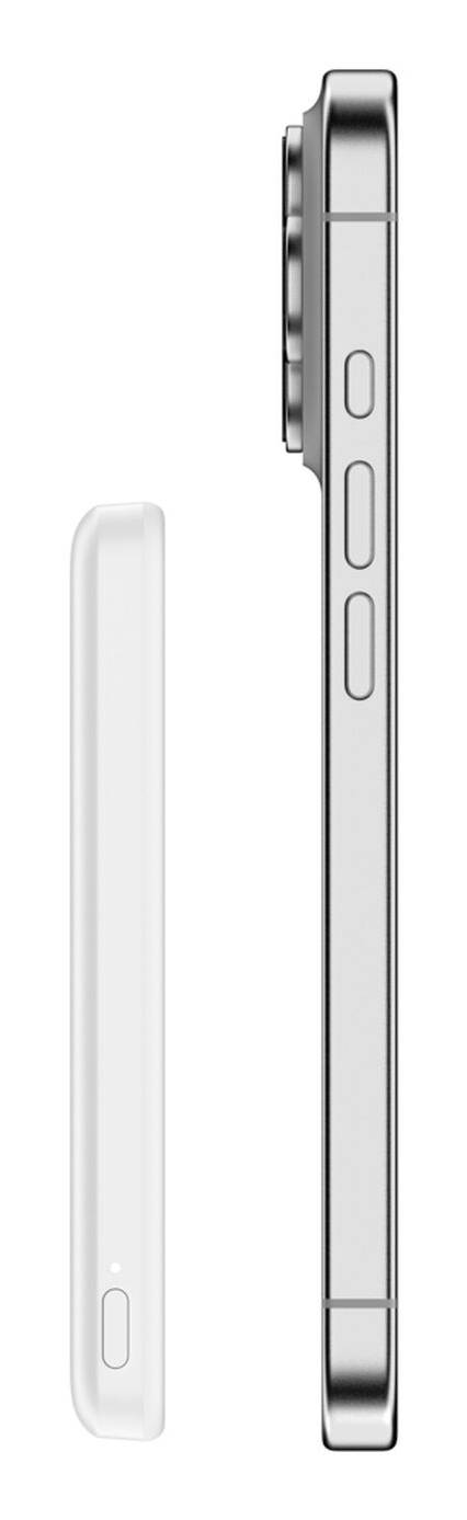 Belkin BPD010hqWH 5000 mAh Draadloos opladen Wit