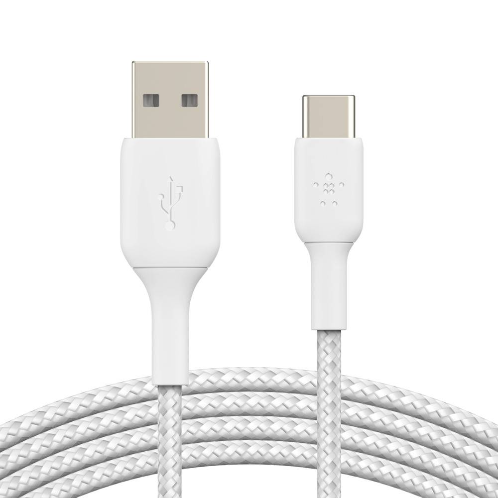Belkin BoostCharge USB-kabel 2 m USB A USB C Wit