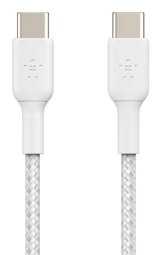 Belkin CAB004BT1MWH USB-kabel 1 m USB C Wit
