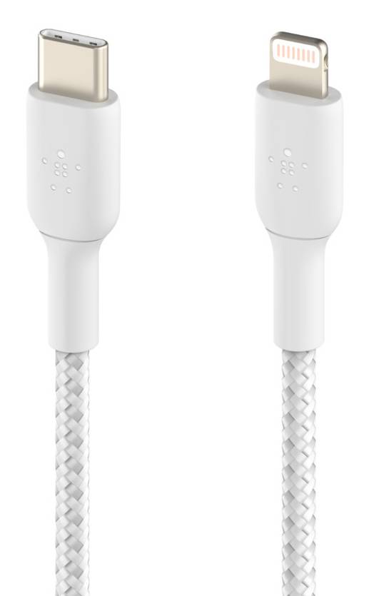 Belkin CAA004BT2MWH Lightning-kabel 2 m Wit