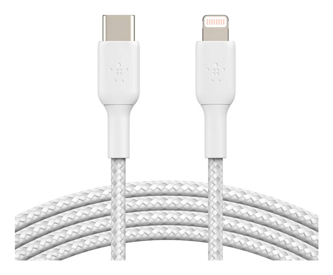 Belkin CAA004BT2MWH Lightning-kabel 2 m Wit