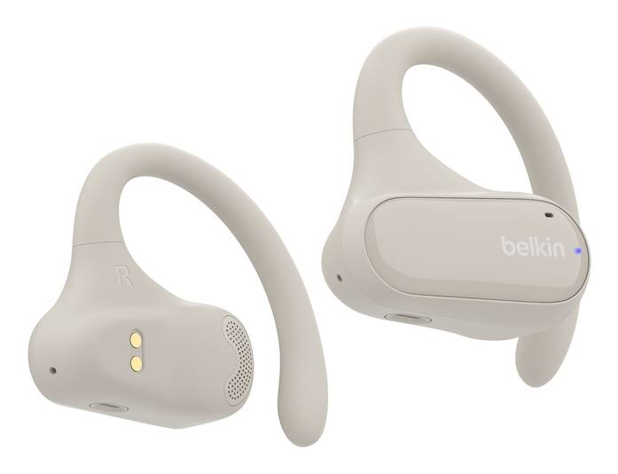 Belkin SoundForm ClearFit Headset True Wireless Stereo (TWS) oorhaak Gesprekken/Muziek/Sport/Elke dag Bluetooth Zand