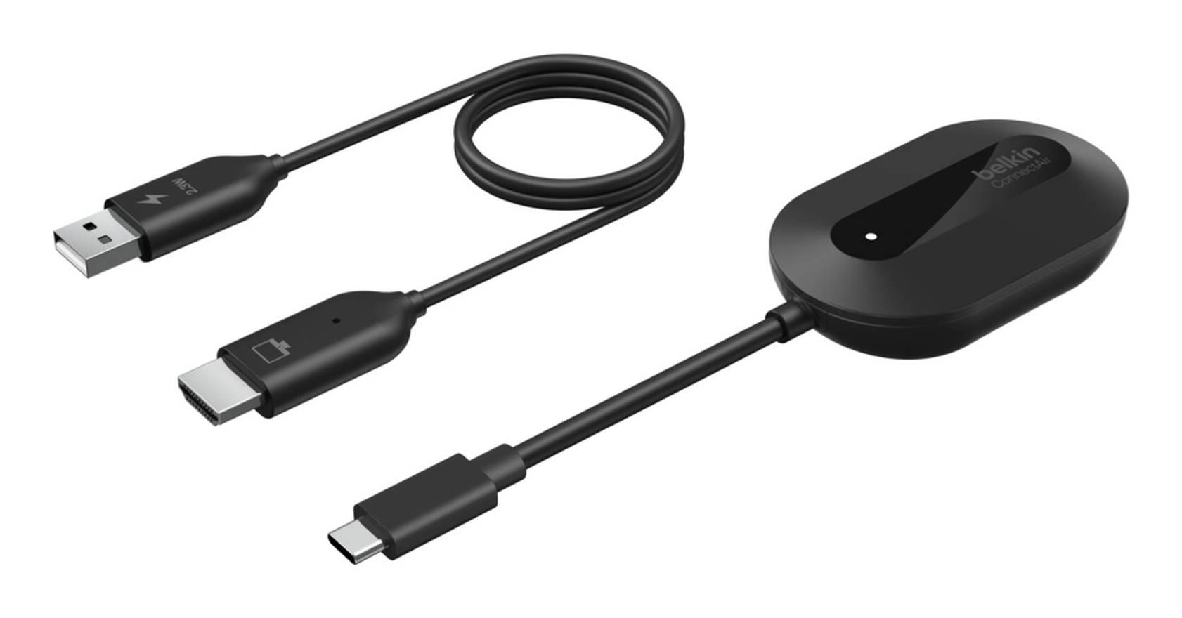 Belkin AVC024HQBK draadloze beeldschermadapter USB Volledige HD Dongle