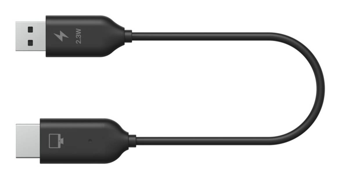 Belkin AVC024HQBK draadloze beeldschermadapter USB Volledige HD Dongle