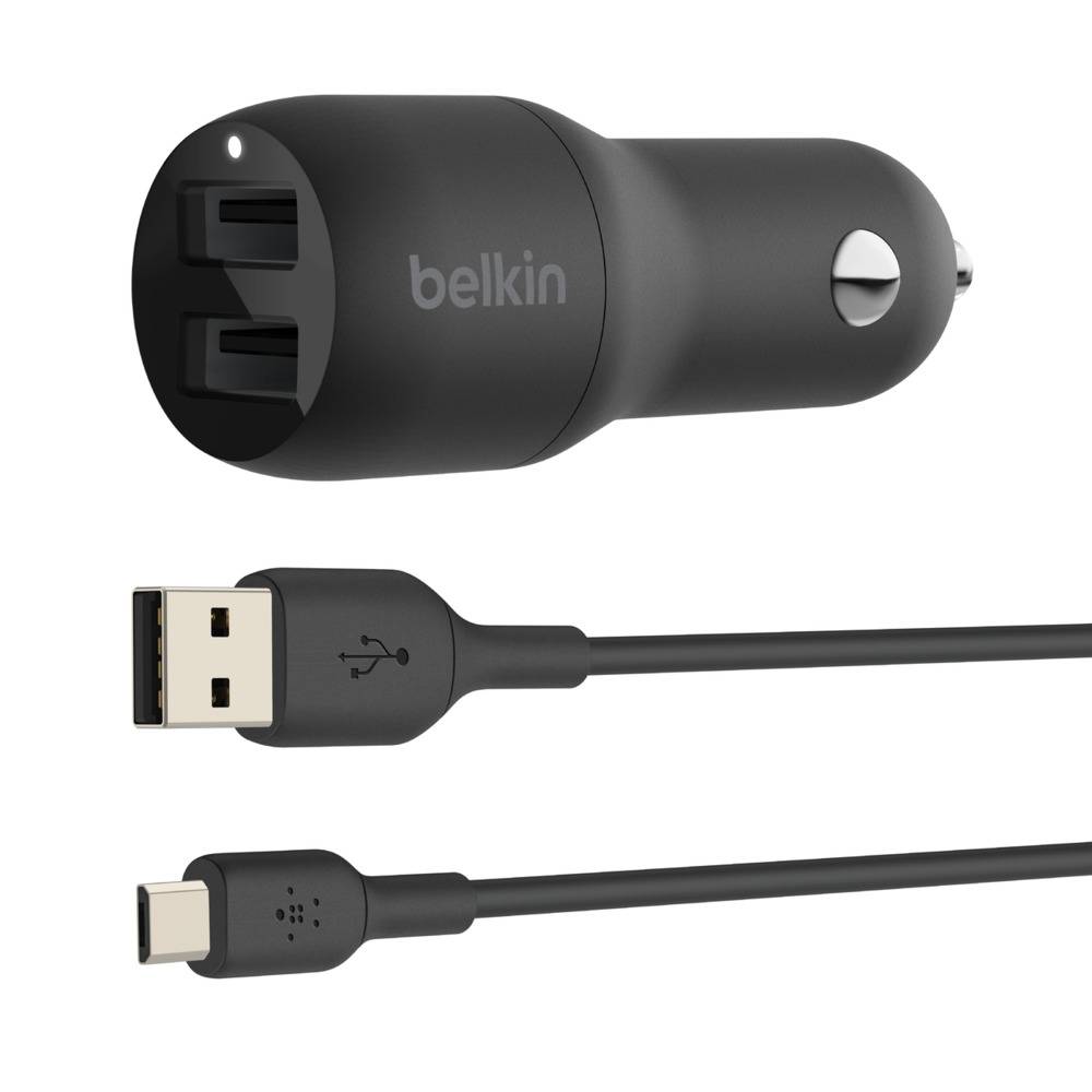 Belkin BoostCharge Smartphone Zwart Sigarettenaansteker Auto