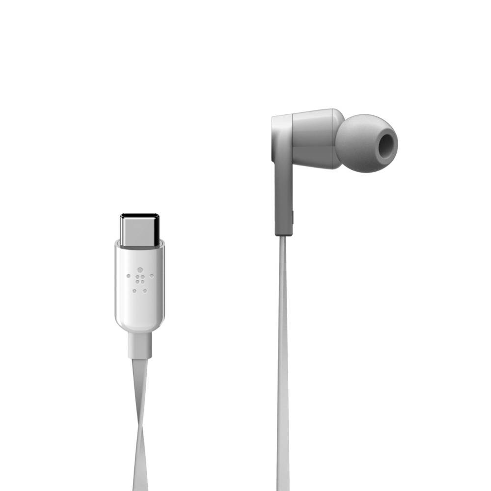 Belkin ROCKSTAR™ in-ear oordopjes met USB-C connector - Zwart
