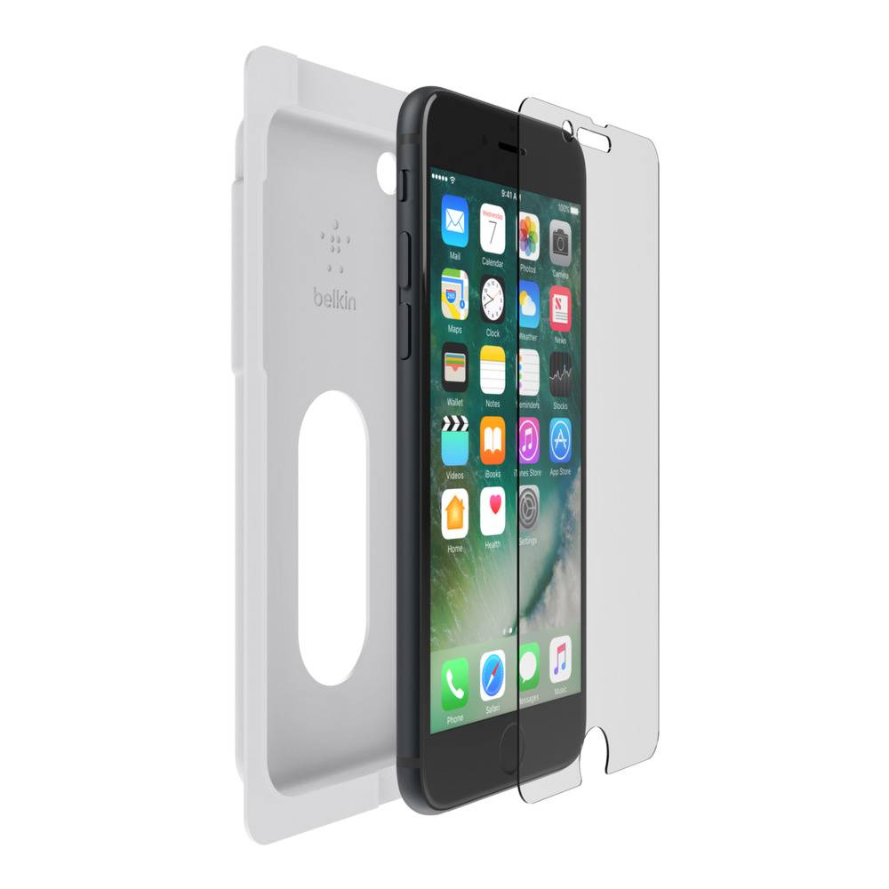 Belkin SCREENFORCE InvisiGlass Ultra Doorzichtige schermbeschermer Apple 1 stuk(s)
