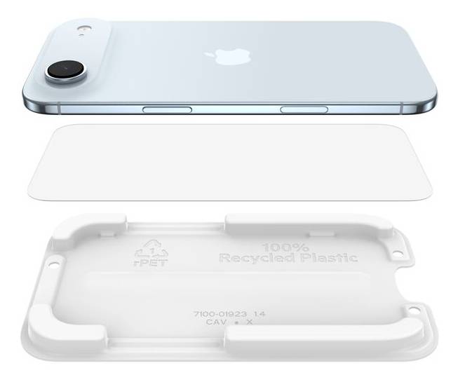 Belkin ScreenForce InvisiGlass Doorzichtige schermbeschermer Apple 1 stuk(s)