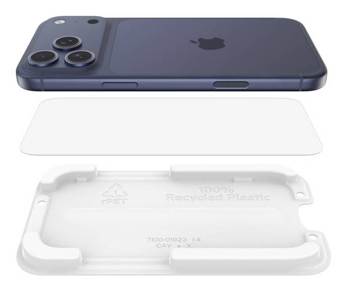 Belkin ScreenForce InvisiGlass Doorzichtige schermbeschermer Apple 1 stuk(s)