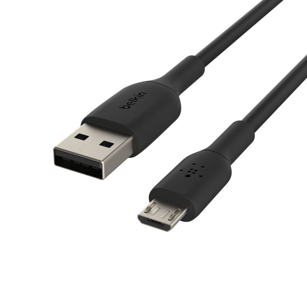 Belkin CAB005BT1MBK USB-kabel 1 m USB A Micro-USB A Zwart