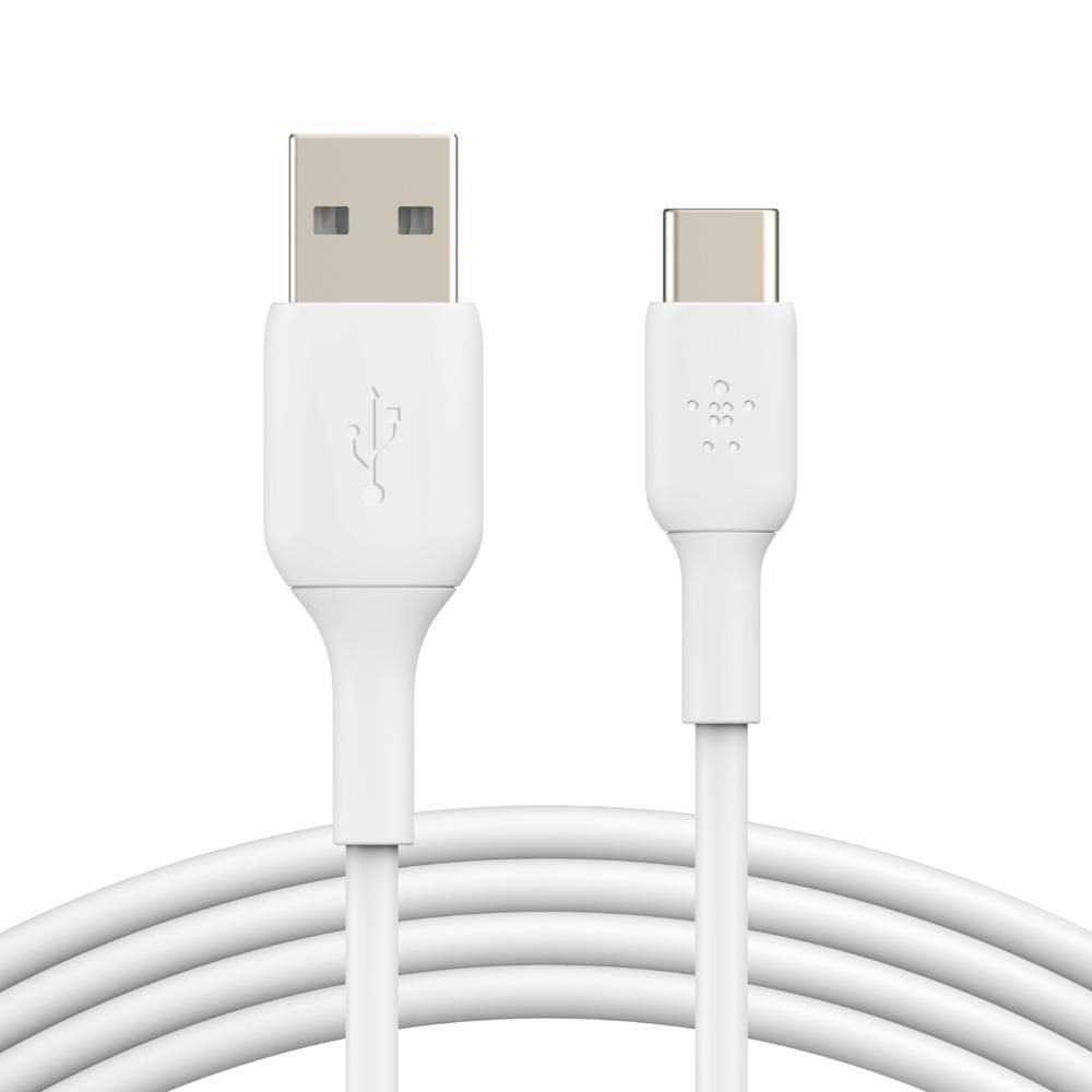 Belkin CAB001BT3MWH USB-kabel 3 m USB A USB C Wit