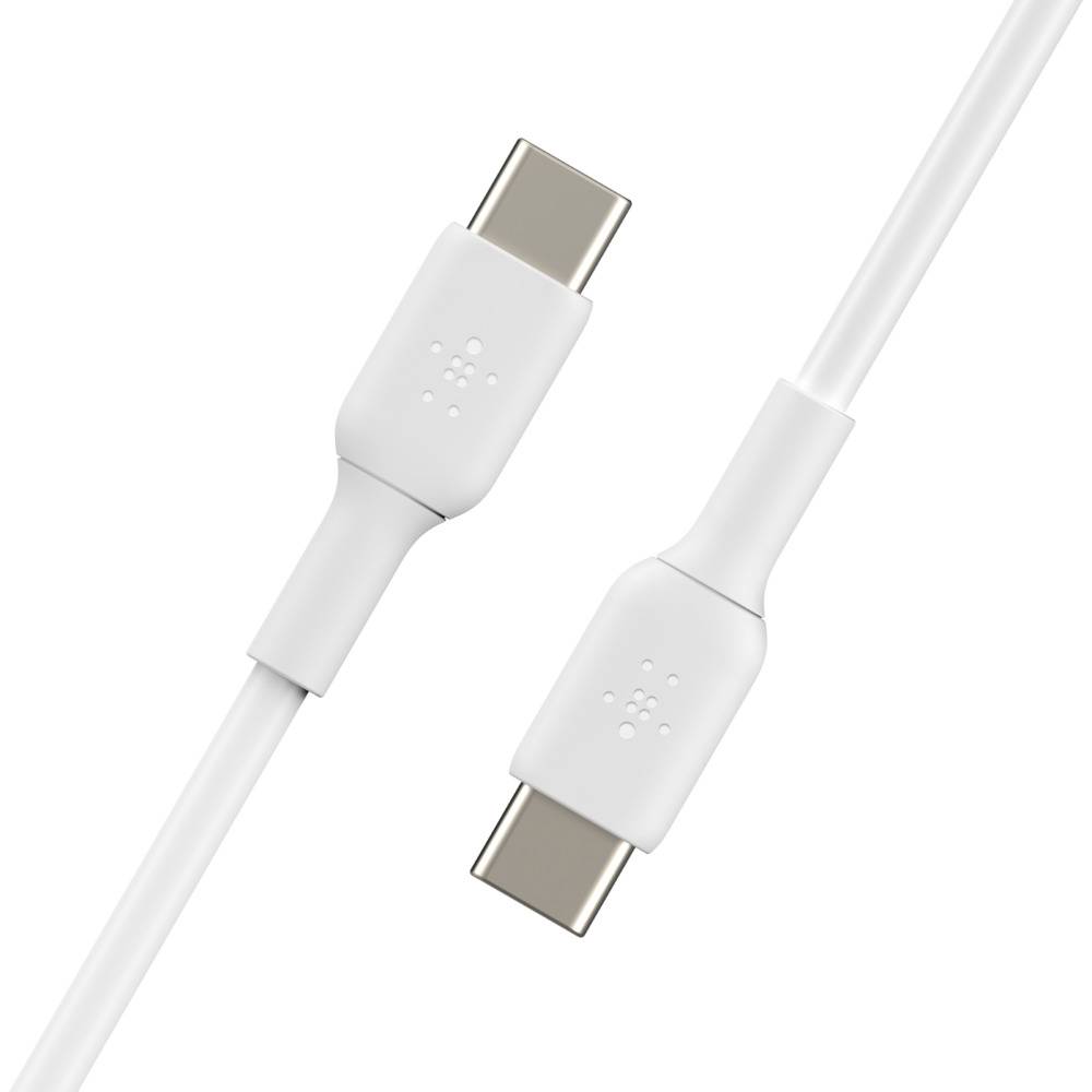Belkin CAB003BT1MWH USB-kabel 1 m USB C Wit
