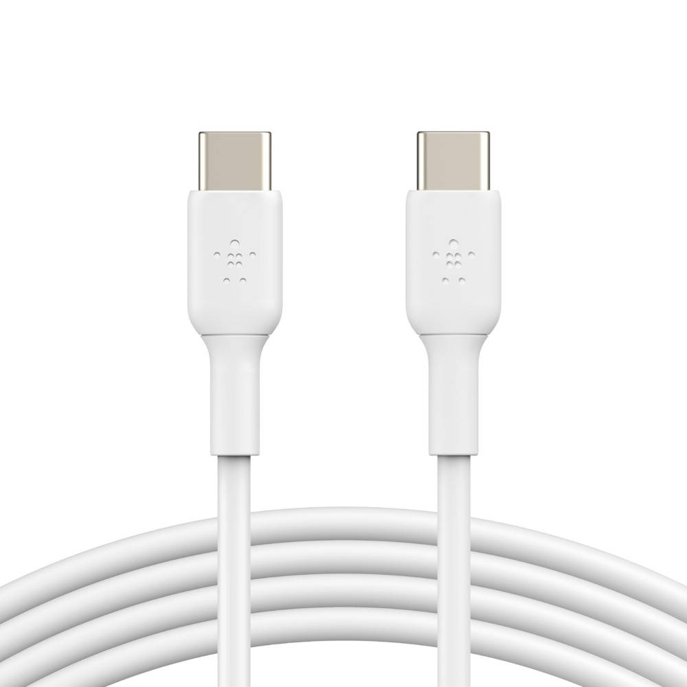 Belkin CAB003BT2MWH USB-kabel 2 m USB C Wit