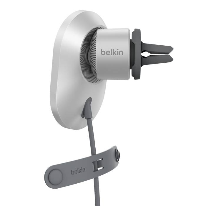Belkin BoostCharge Pro Smartphone Zilver, Wit USB Draadloos opladen Snel opladen Auto