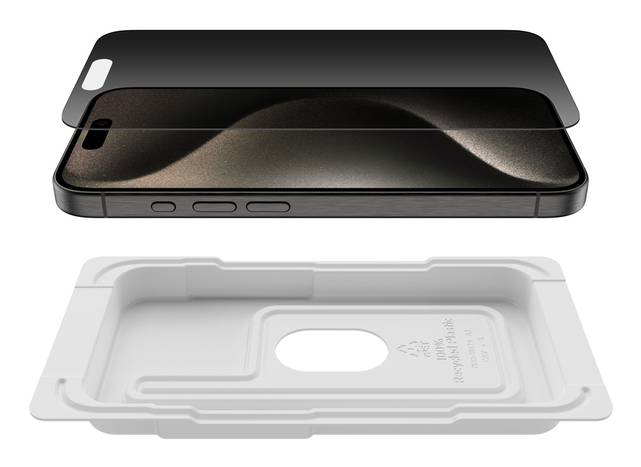 Belkin OVA169HQ scherm- & rugbeschermer voor mobiele telefoons Privacy-schermbeschermer Apple 1 stuk(s)