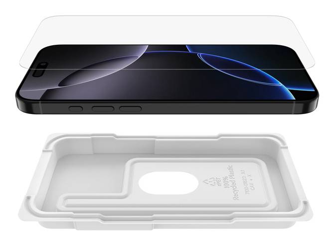 Belkin ScreenForce Doorzichtige schermbeschermer Apple 1 stuk(s)