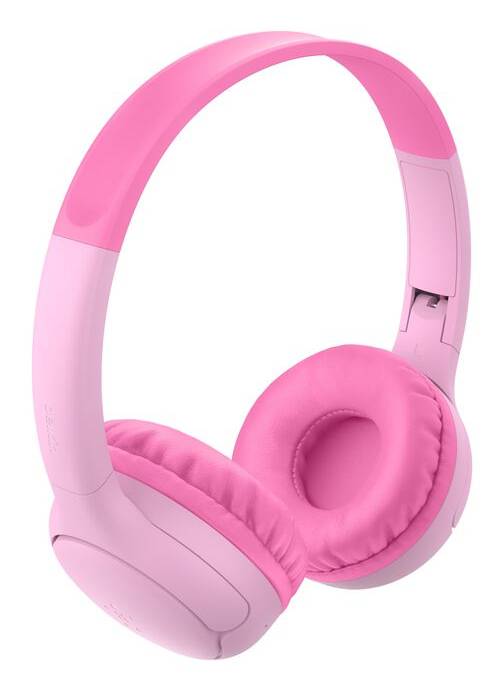 Belkin AUD012HQPKCS hoofdtelefoon/headset Bedraad en draadloos Hoofdband Muziek Bluetooth Roze